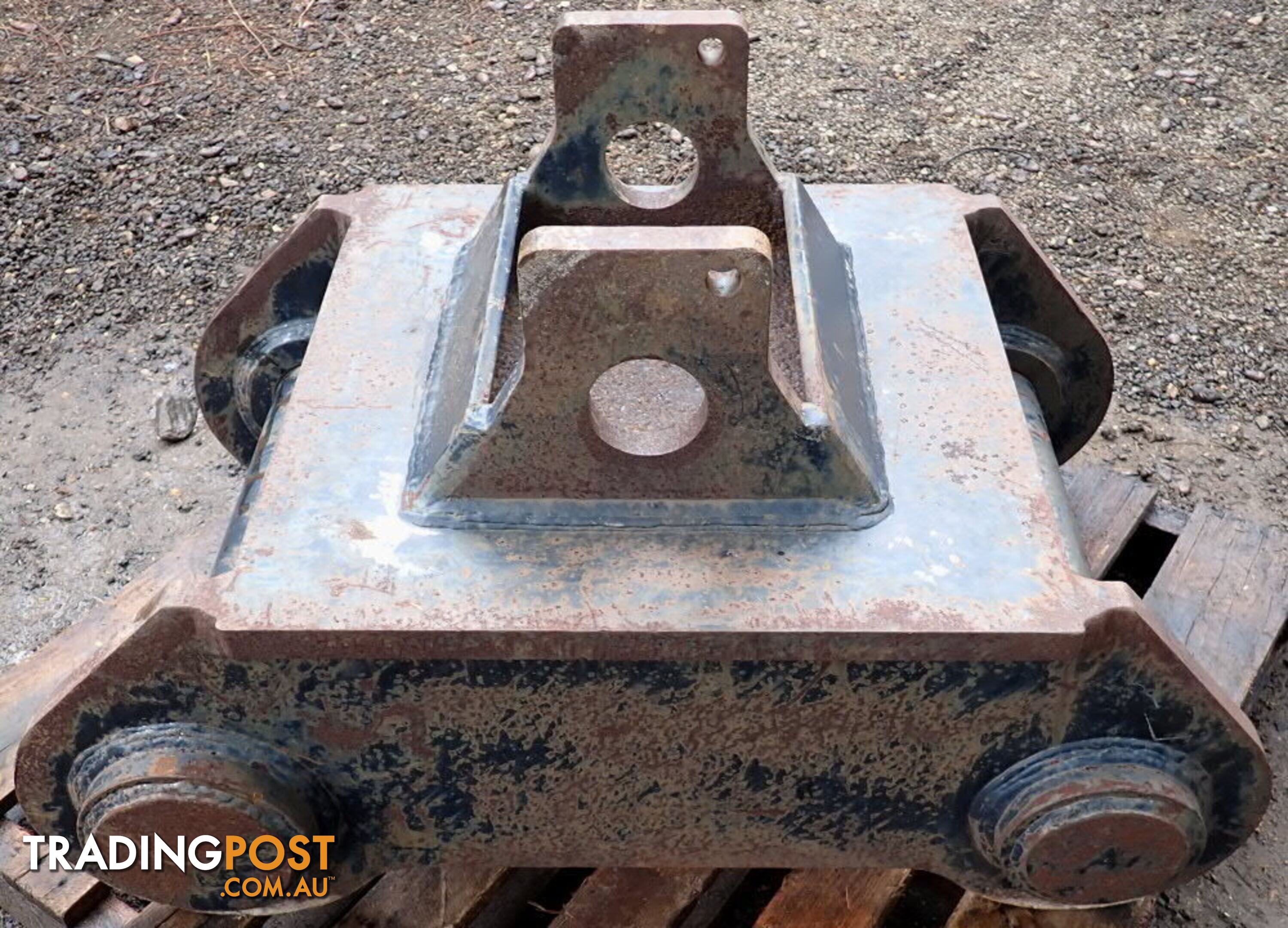 35-80 ton (130/115mm pin) Excavator Headstock Hitch Mounting Plate