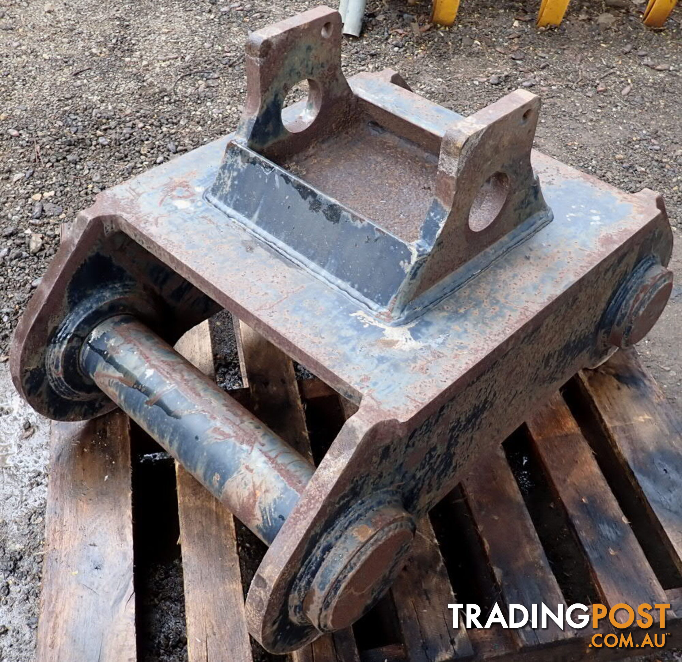 35-80 ton (130/115mm pin) Excavator Headstock Hitch Mounting Plate