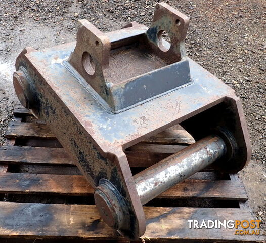 35-80 ton (130/115mm pin) Excavator Headstock Hitch Mounting Plate