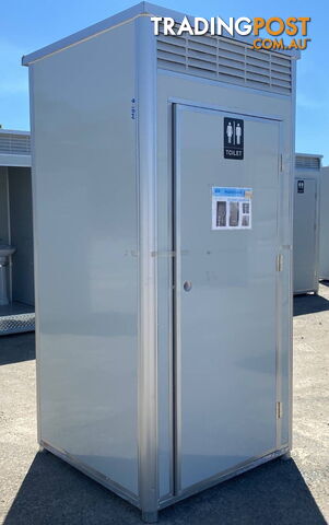 New Single Portable Toilet Restroom Block - DISCOUNTED Light Damage