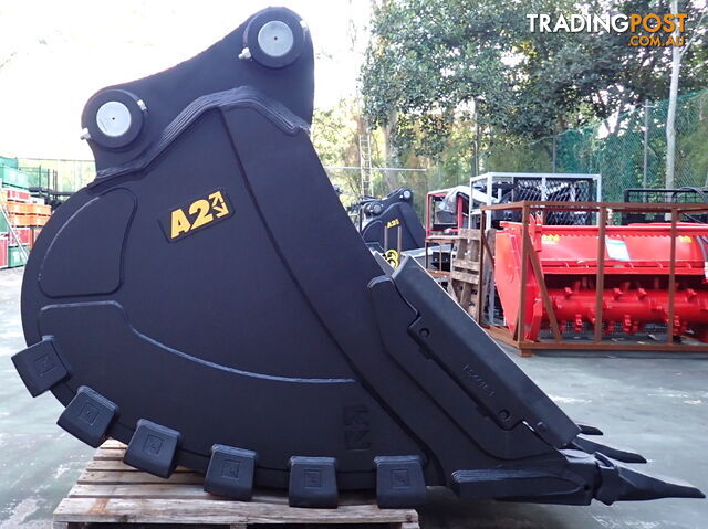 New 30-65 ton (110mm or 120mm pin) 900mm Attach2 Heavy Duty Excavator Quarry Rock Bucket