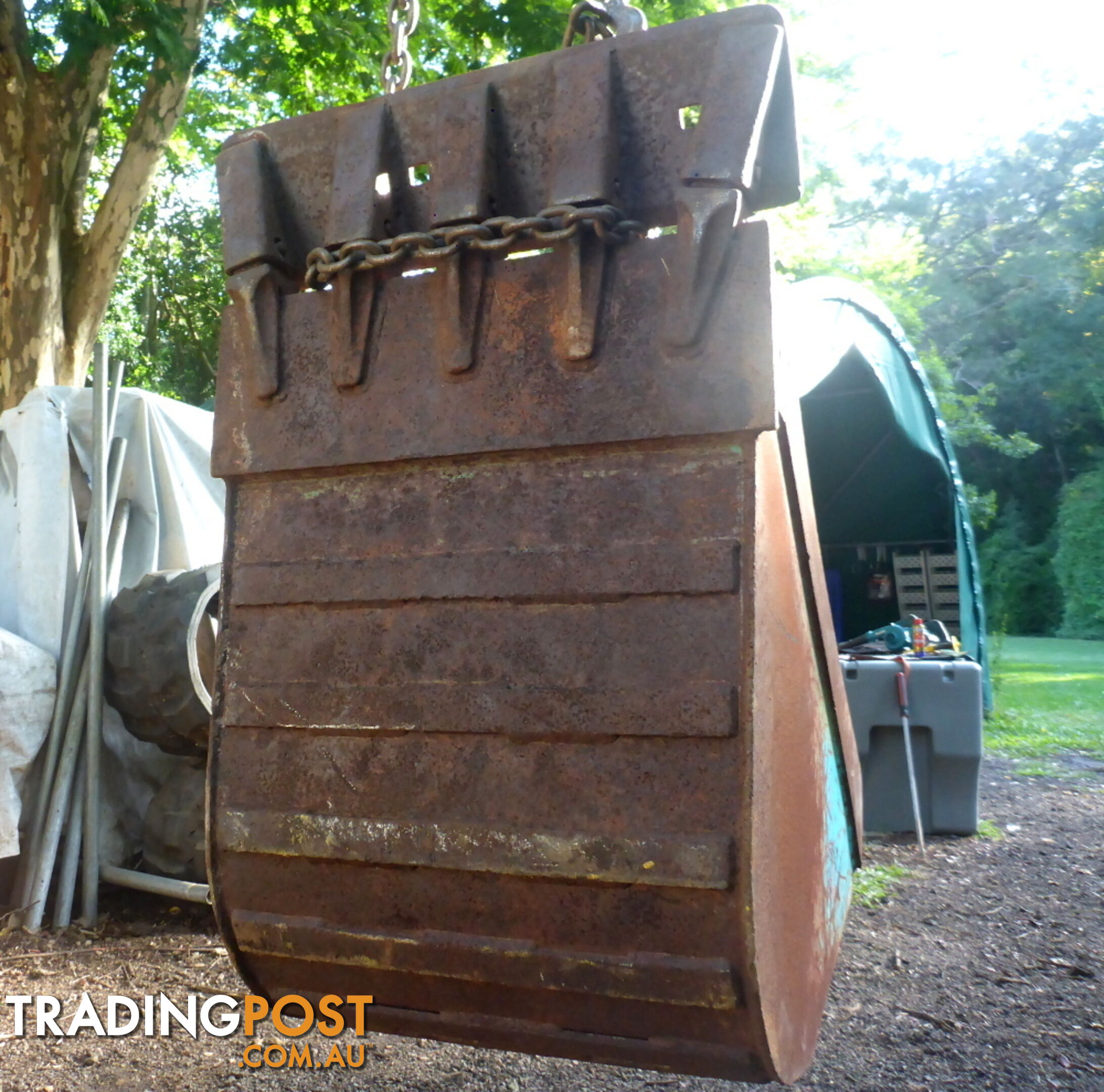 4-12 ton 600mm Norm Excavator Trenching Gummy Bucket Needs Headstock