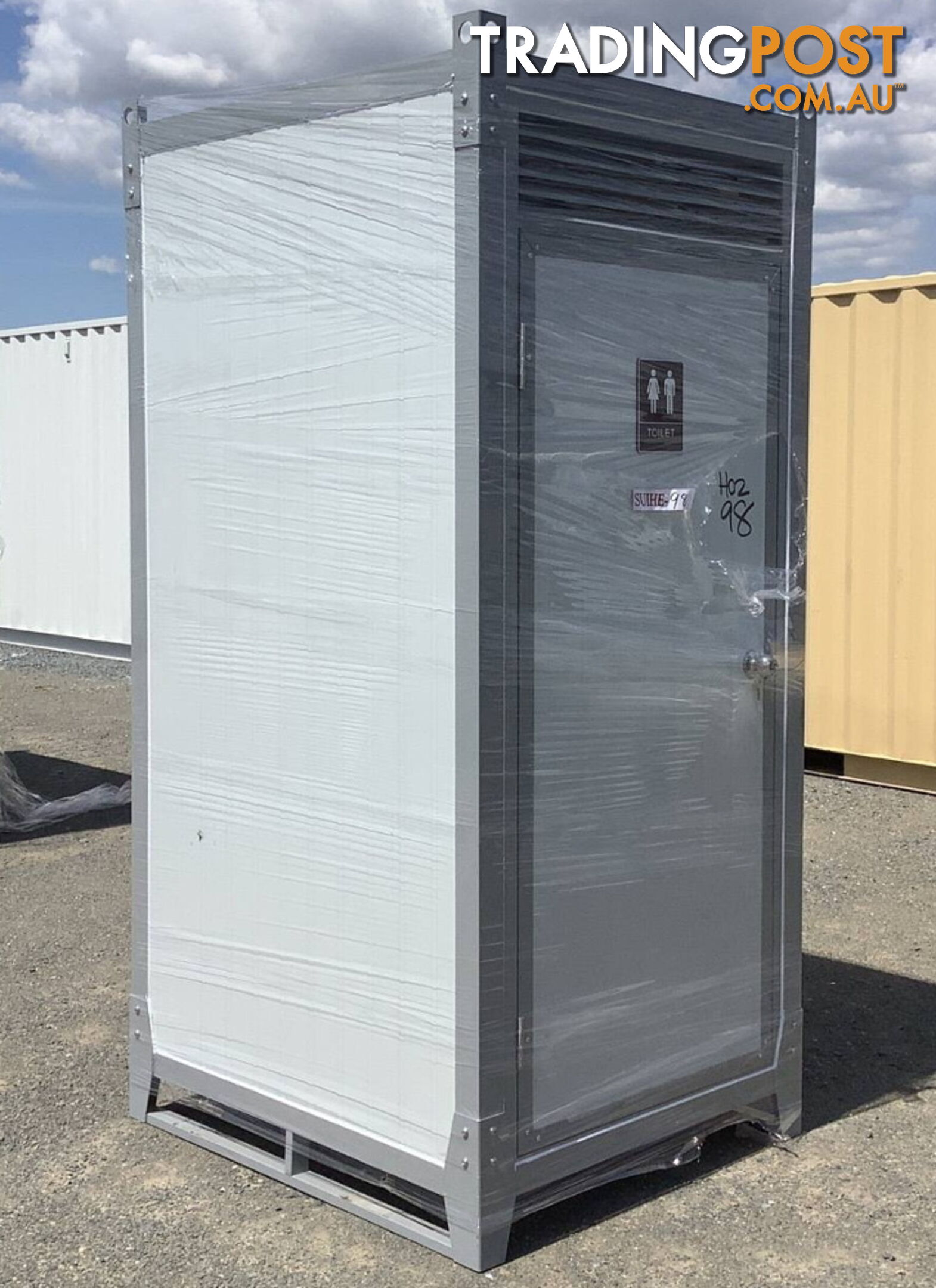 New Single Portable Toilet Restroom Block