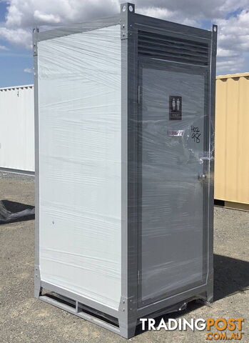 New Single Portable Toilet Restroom Block