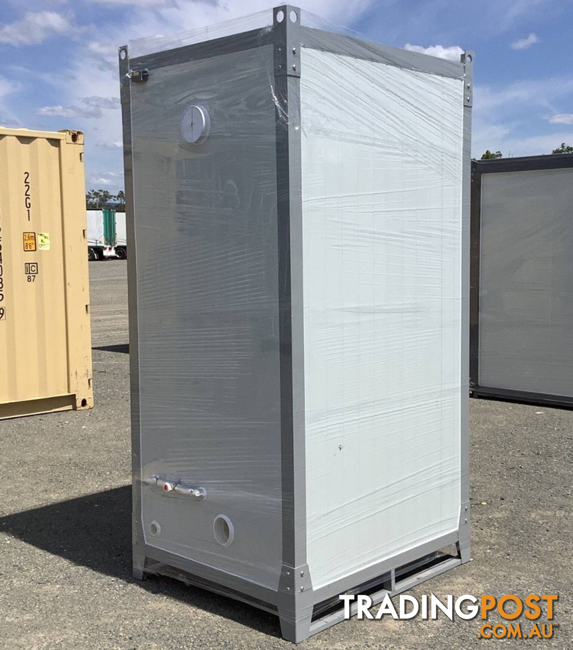 New Single Portable Toilet Restroom Block