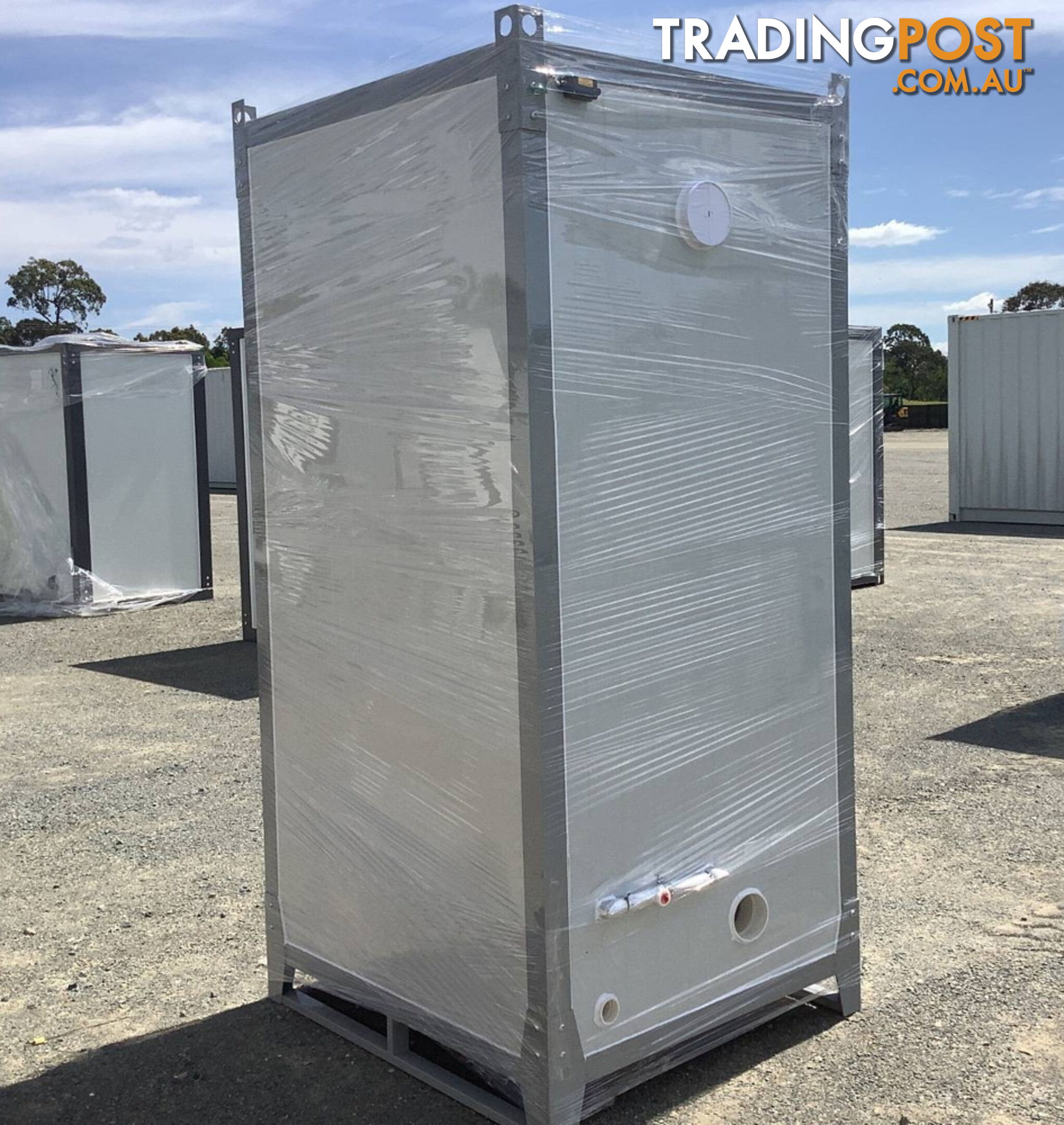 New Single Portable Toilet Restroom Block