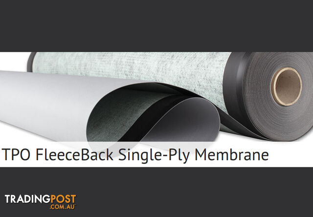 400LM Roll Waterproofing Membrane Rubberfuse TPO FleeceBack Single-Ply