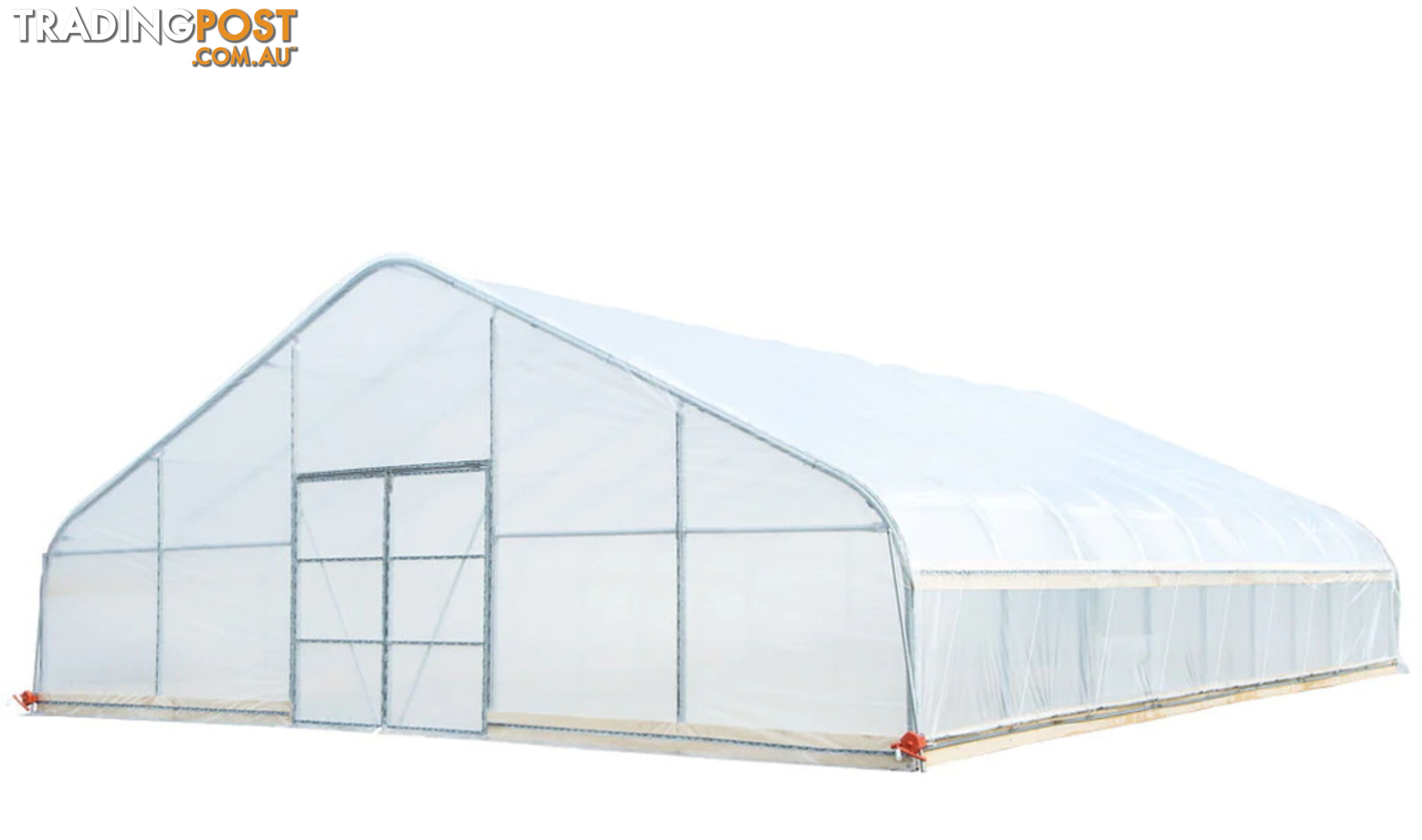 Huge 9.15m x 11.7m (107m2) Greenhouse Tunnel Building Grow Tent