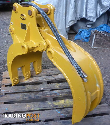 New 3-7 ton (45mm Pin) Excavator Hydraulic Grapple Grab