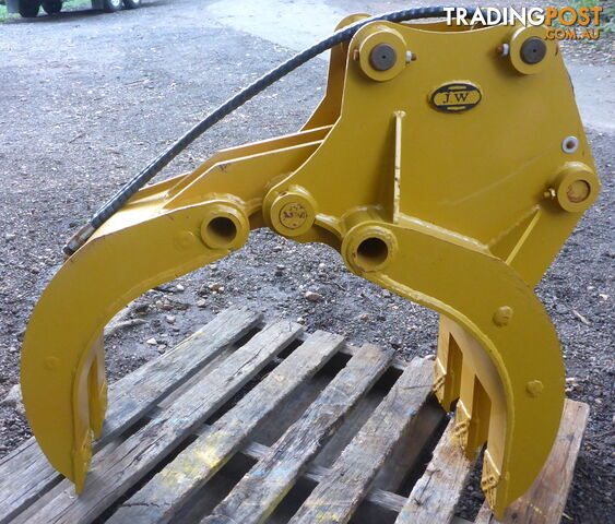 New 3-7 ton (45mm Pin) Excavator Hydraulic Grapple Grab