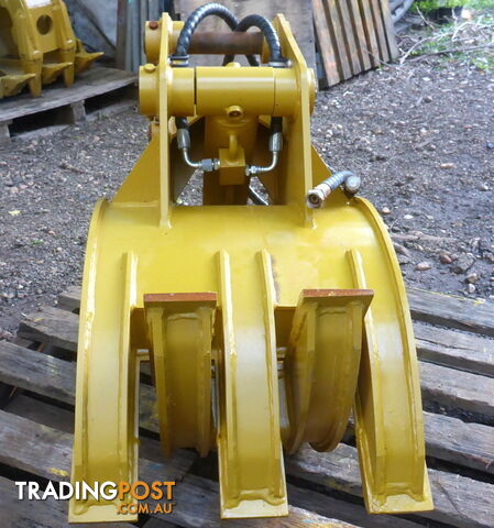 New 3-7 ton (45mm Pin) Excavator Hydraulic Grapple Grab