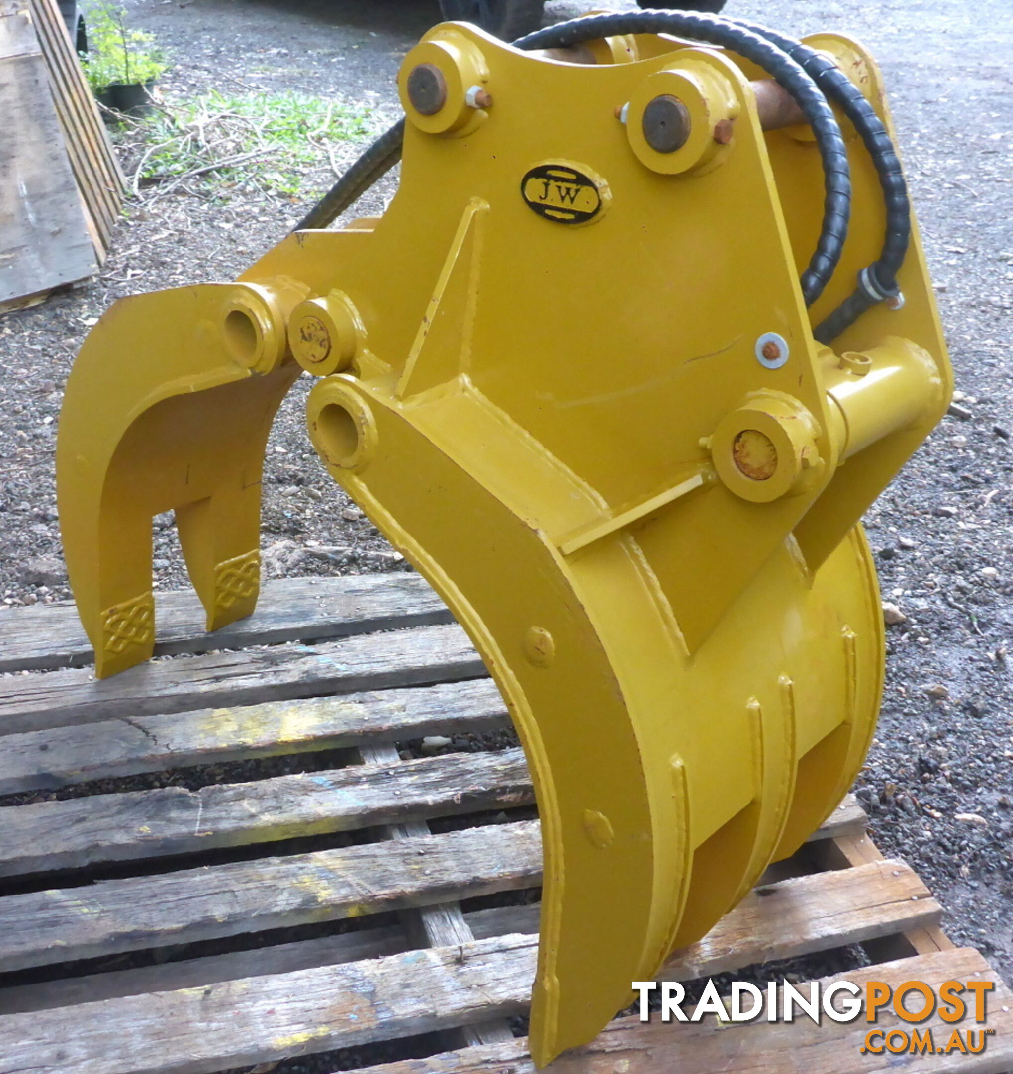 New 3-7 ton (45mm Pin) Excavator Hydraulic Grapple Grab