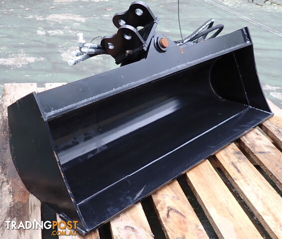 0.8-1.7 ton (25mm pin) 1000mm Excavator Tilting Mud Batter Bucket