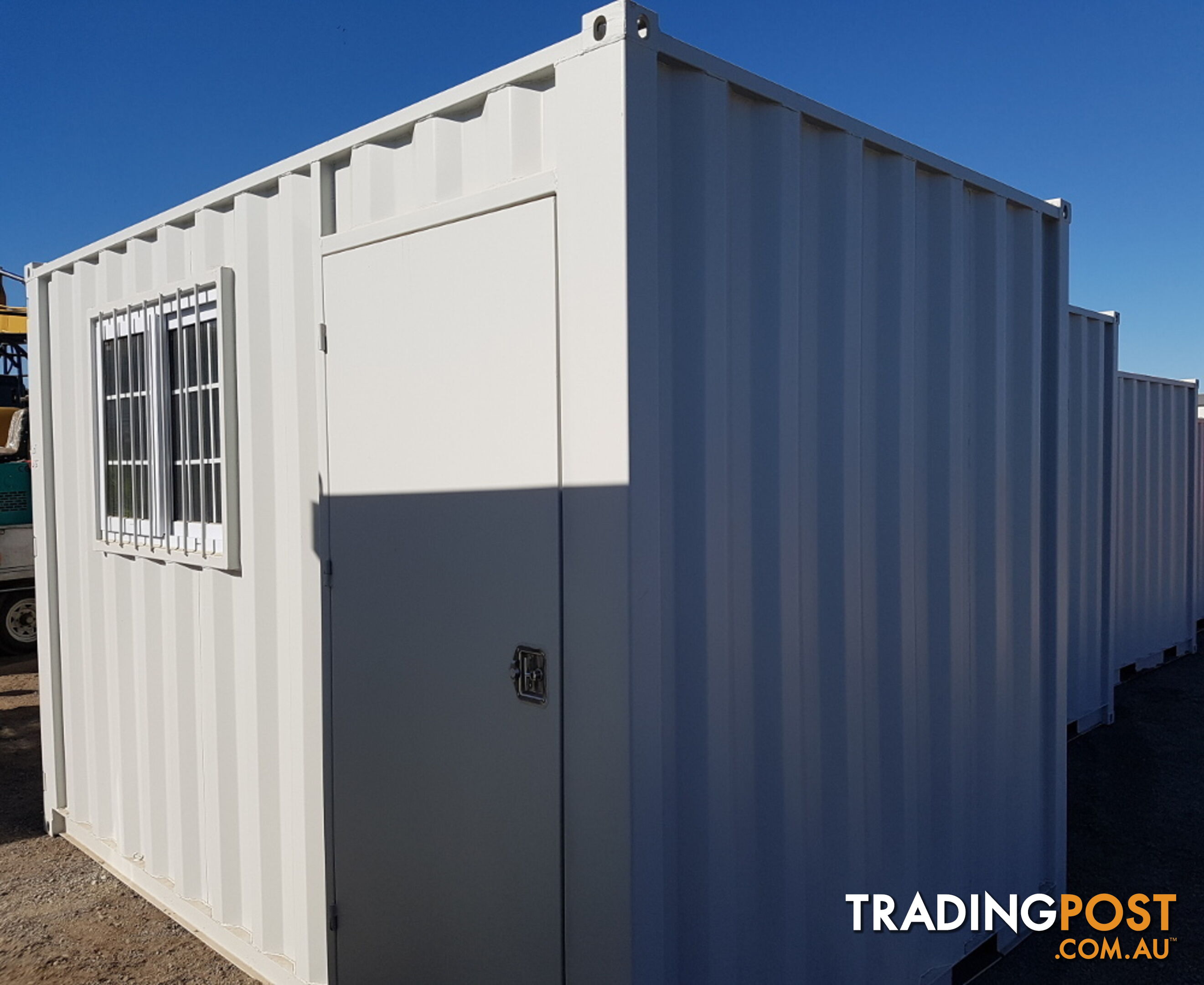 New 12ft Shipping Container with side Door &amp; Window