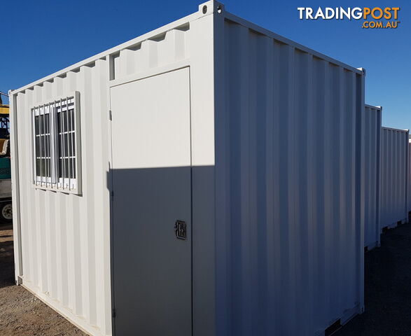 New 12ft Shipping Container with side Door &amp; Window