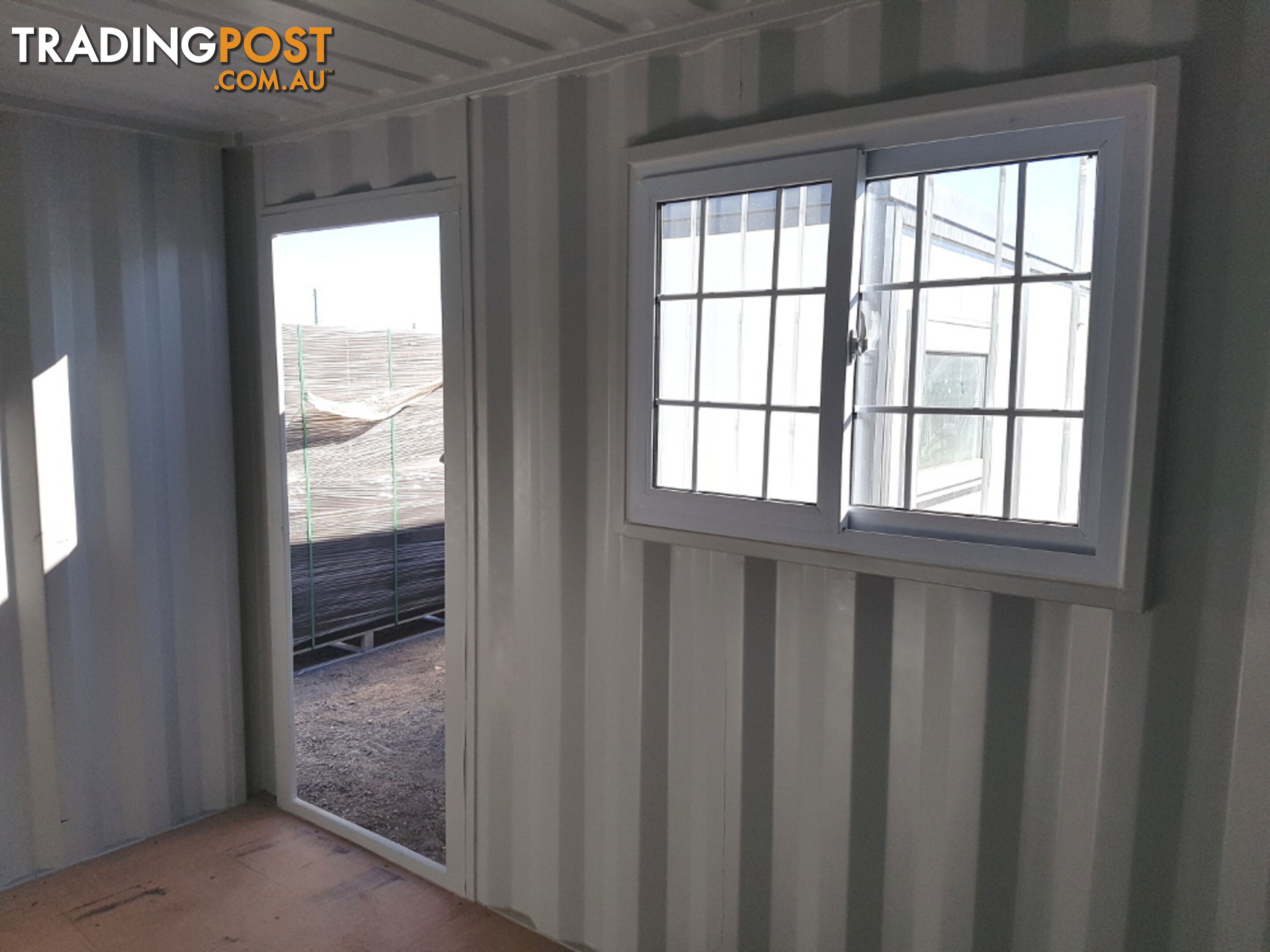 New 12ft Shipping Container with side Door &amp; Window