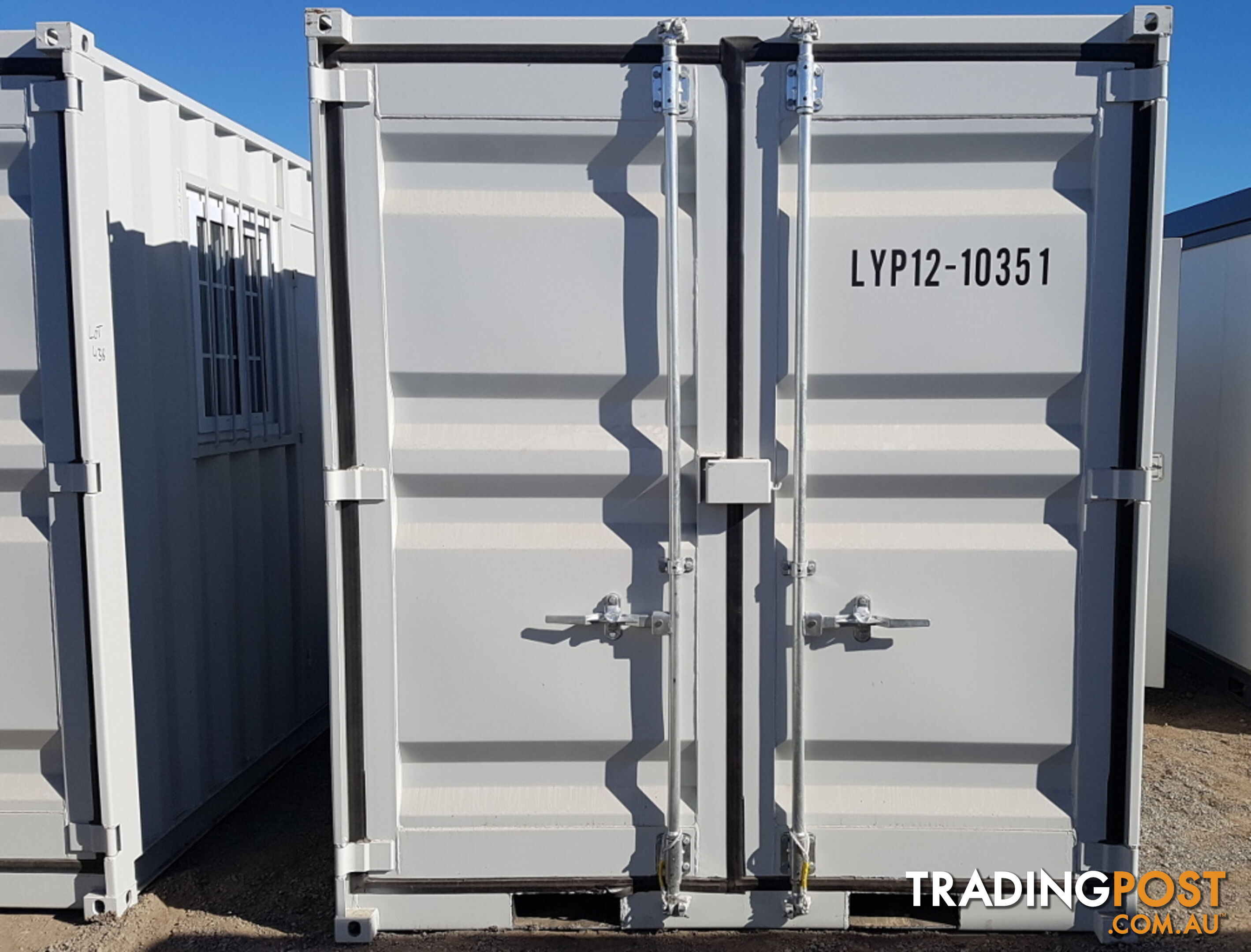 New 12ft Shipping Container with side Door &amp; Window