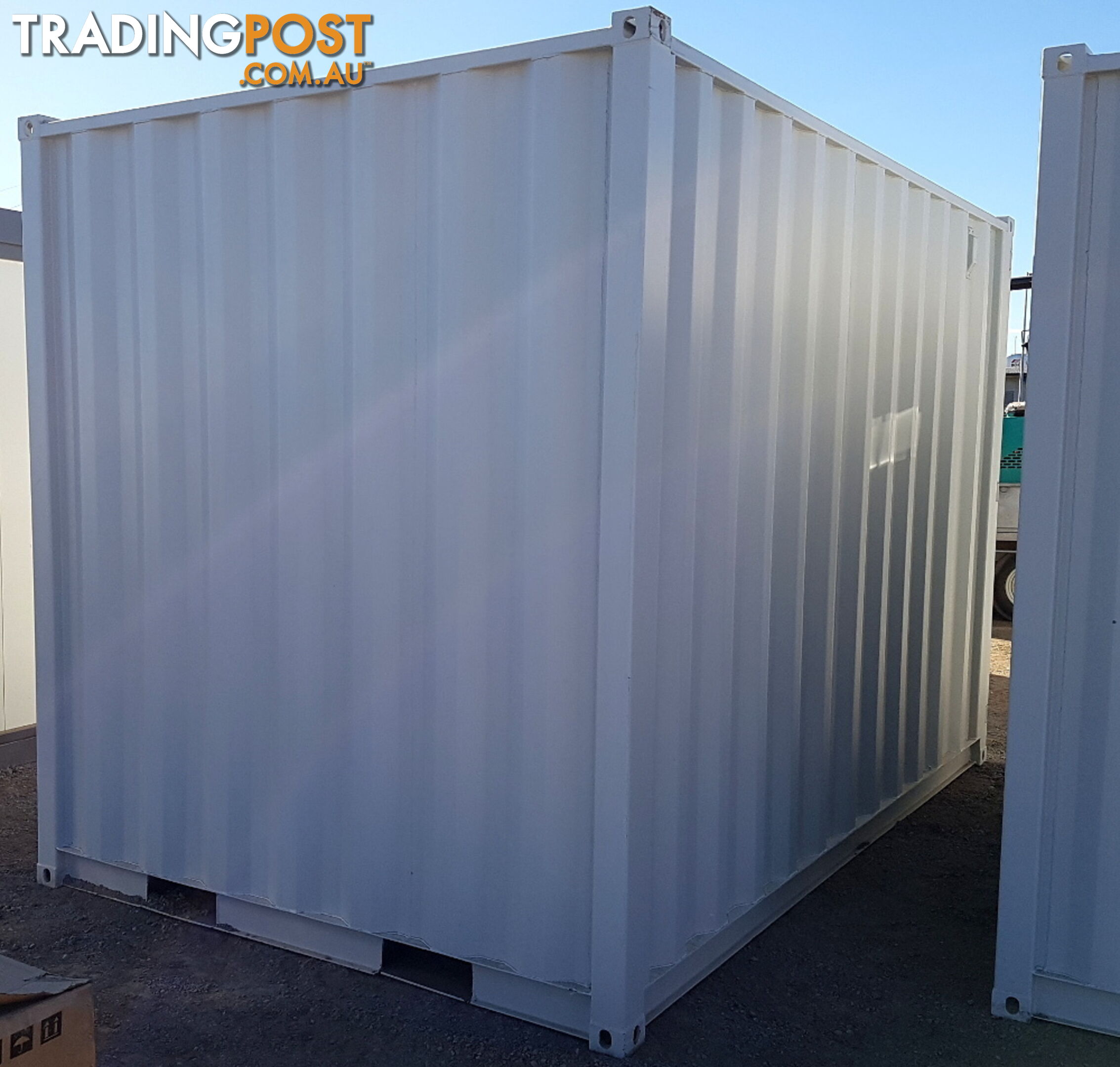 New 12ft Shipping Container with side Door &amp; Window