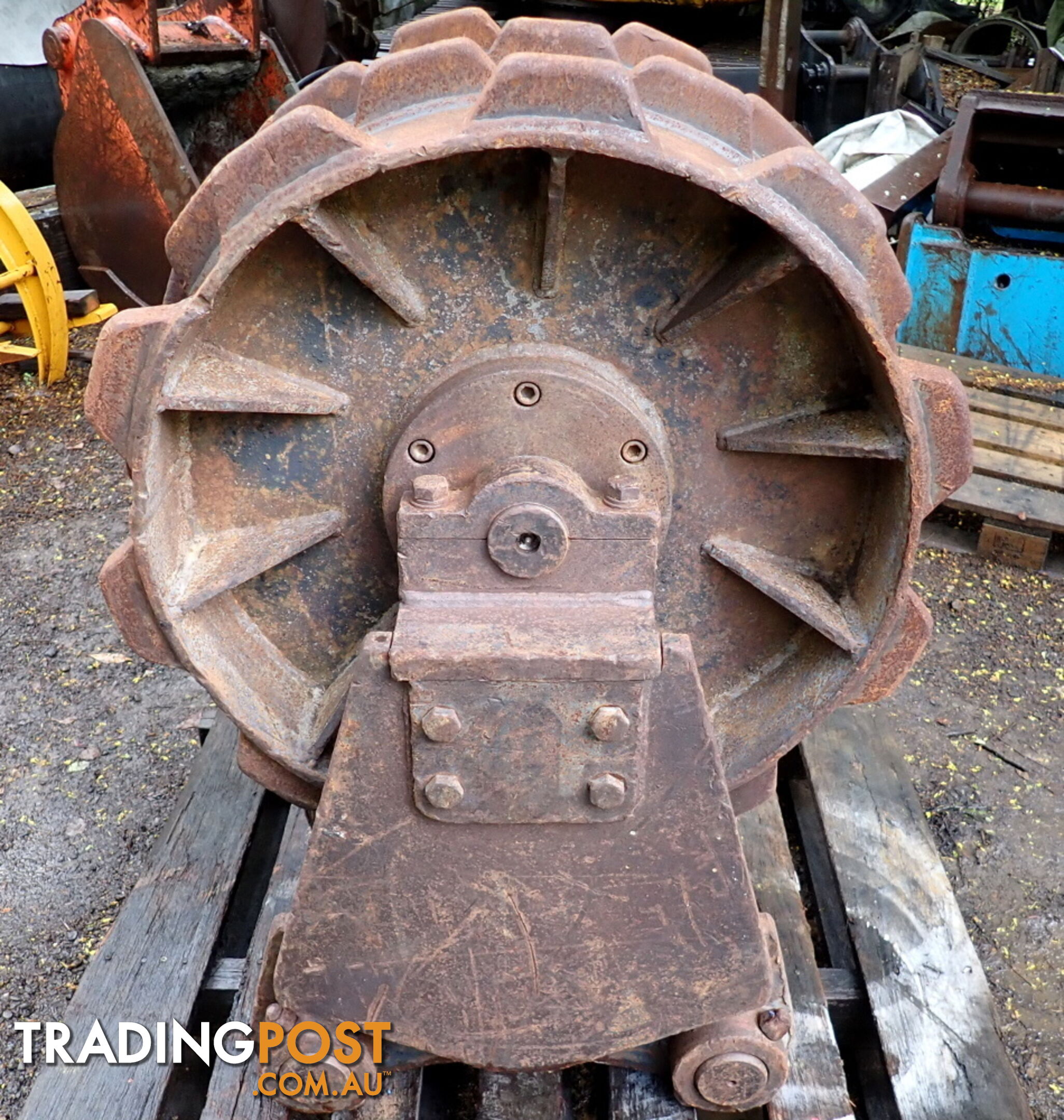 16-32 ton (80mm pin) 450mm Excavator Compaction Wheel