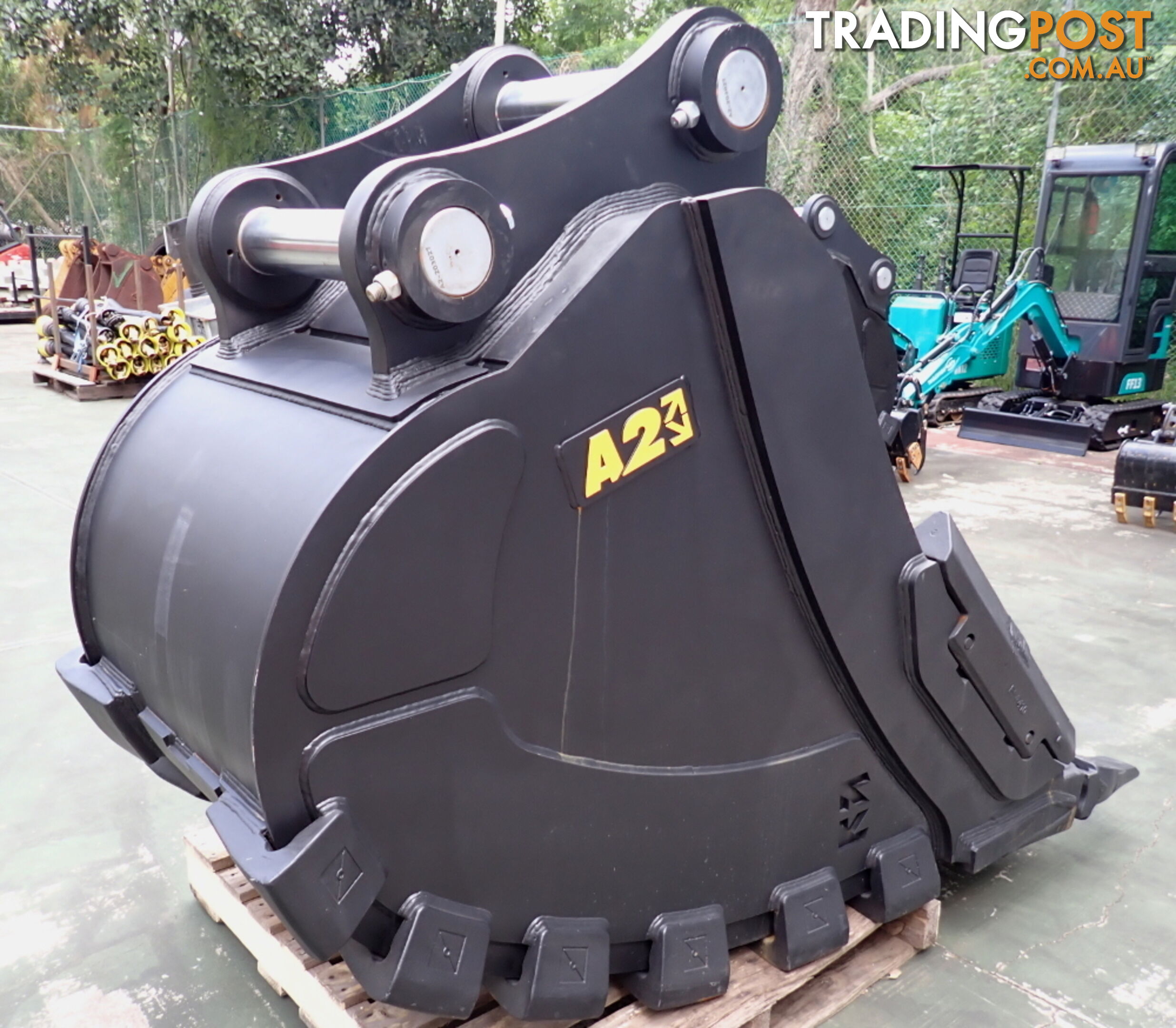 New 30-65 ton (110mm or 120mm pin) 1200mm Attach2 Heavy Duty Excavator Quarry Rock Bucket