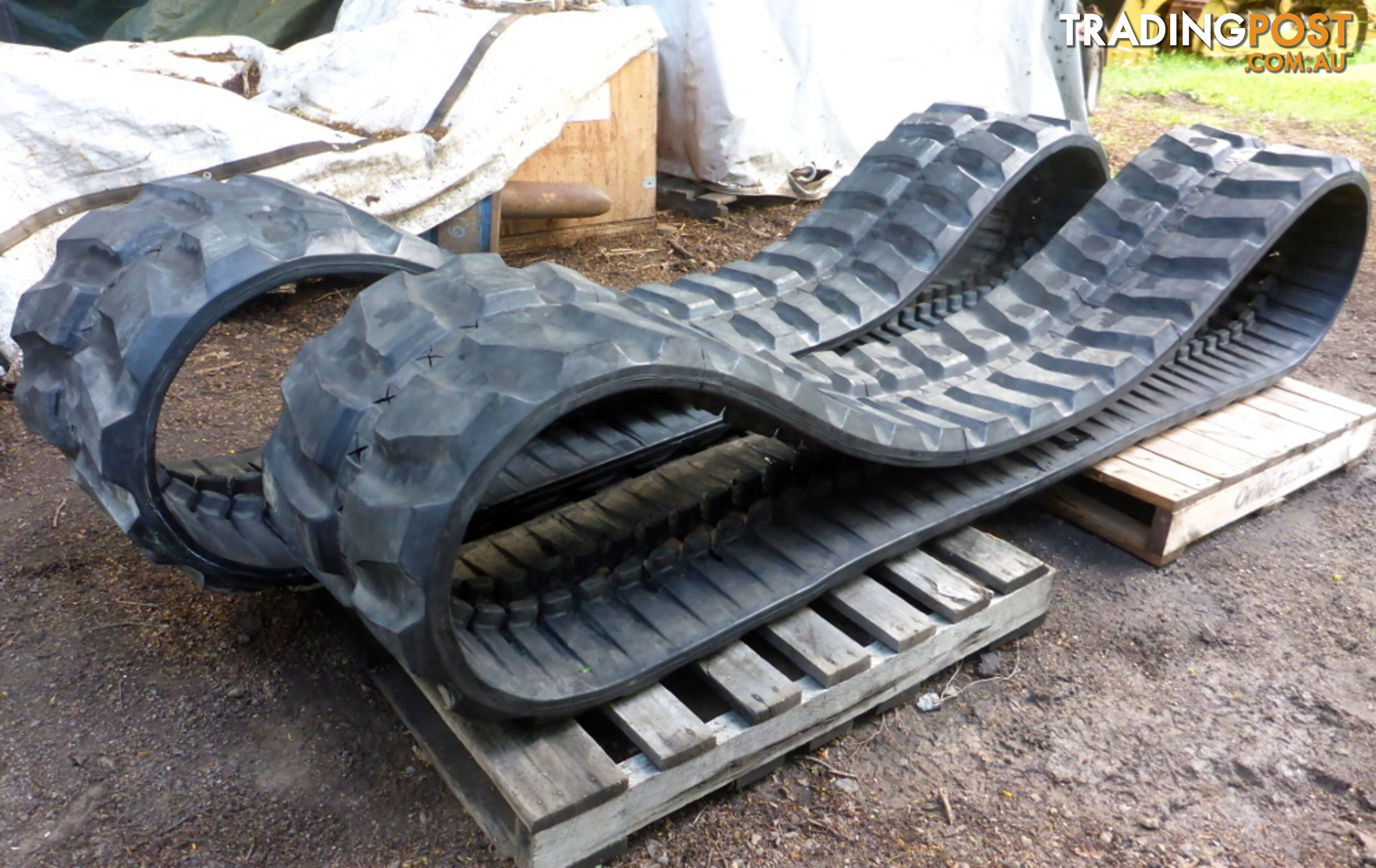 Genuine Komatsu PC95 Excavator Rubber Tracks 450x76x84