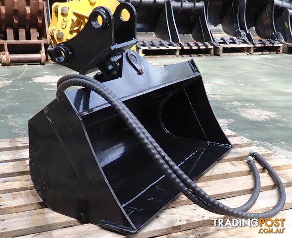 3-7 ton (40mm pin) 800mm Excavator Tilting Mud Batter Bucket