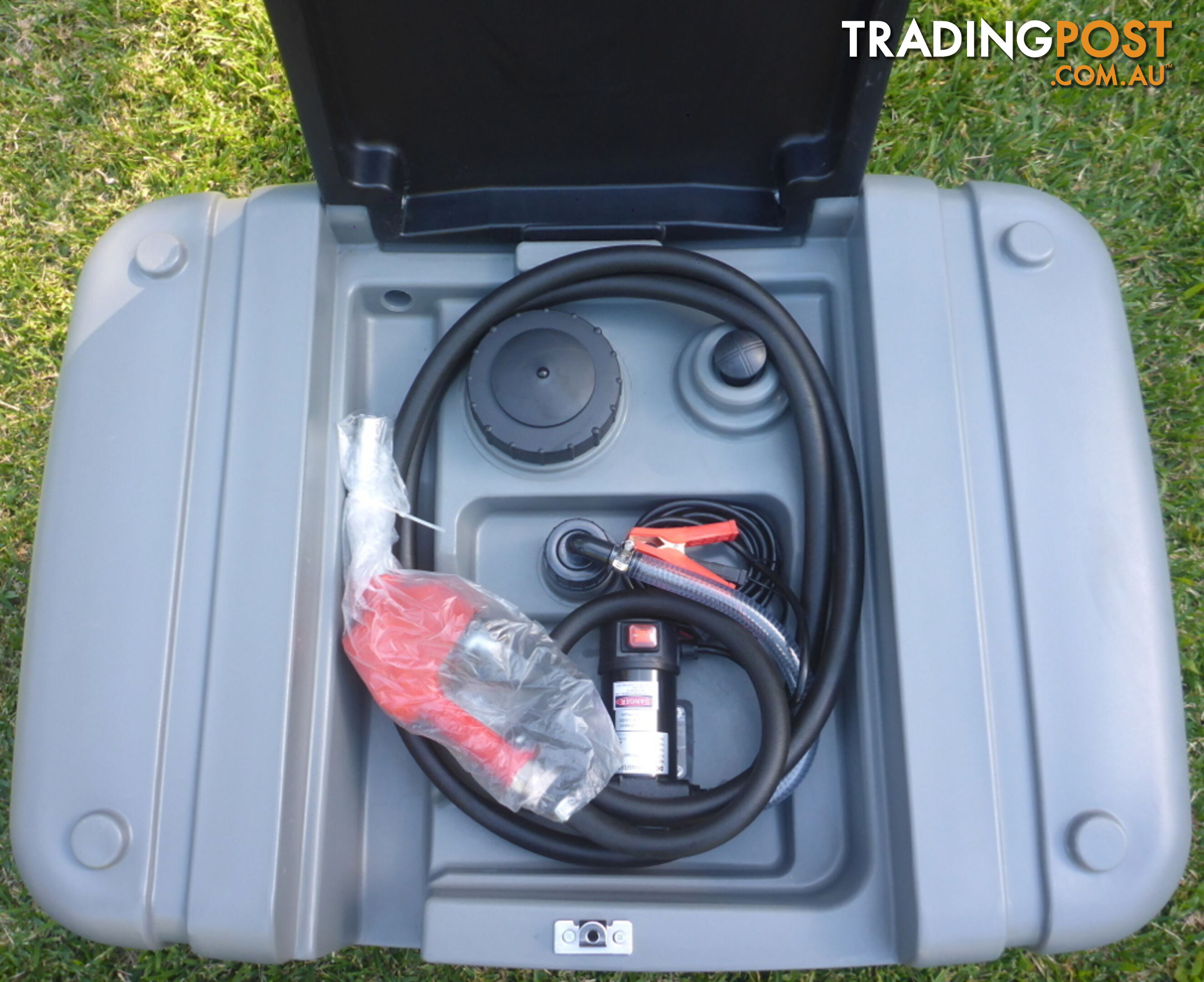 New 210L Diesel Fuel Cell Tank with 12v Pump & Bowser trigger