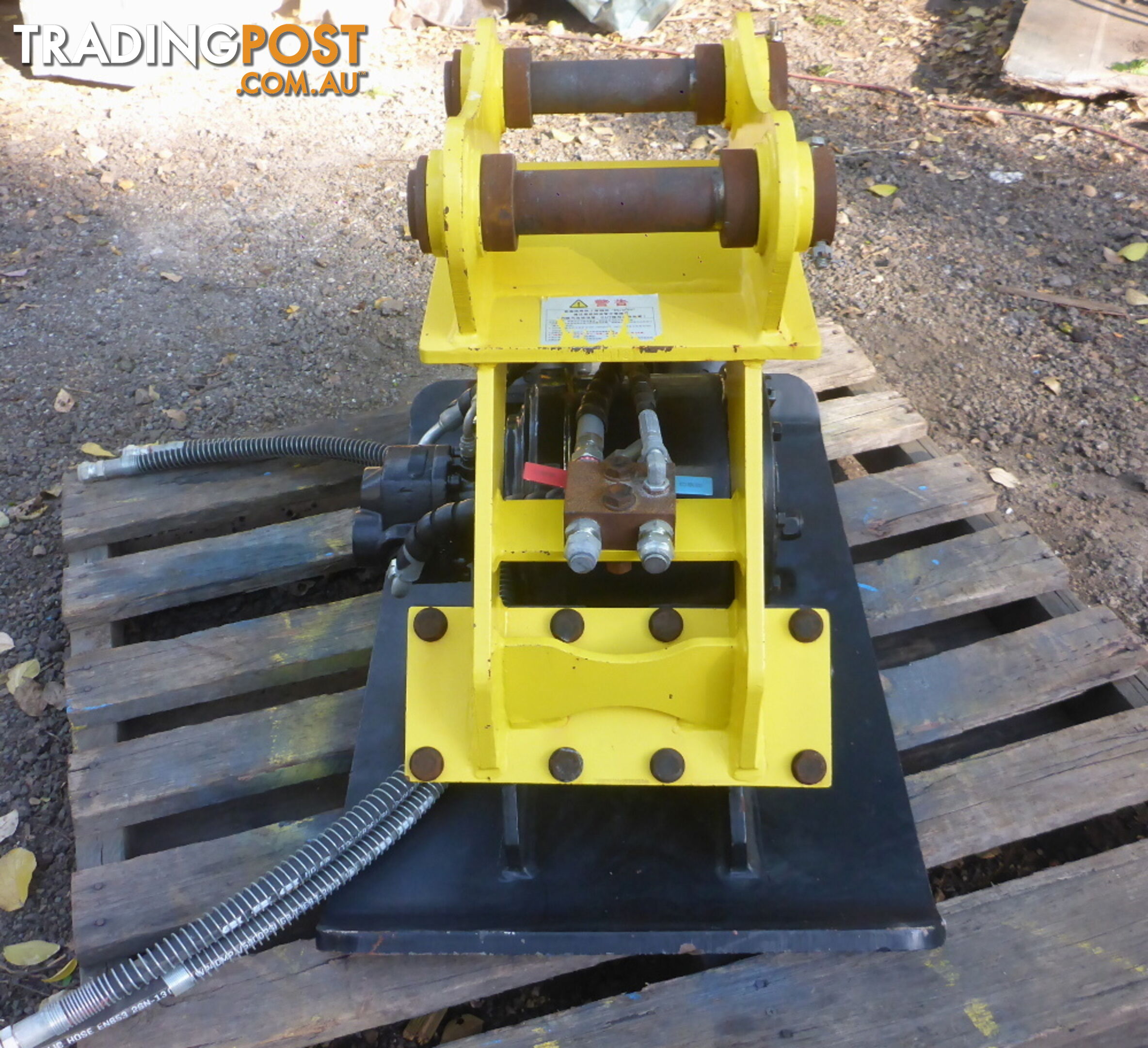 New 5-10 ton (50-65mm Pin) Excavator Hydraulic Vibratory Plate Compactor