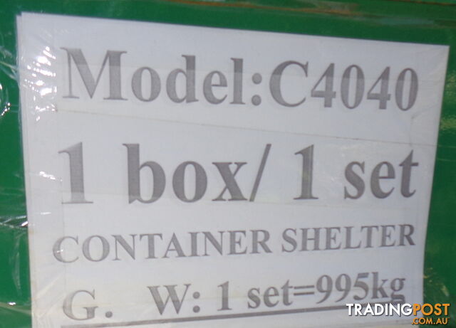 New 12m x 12m Container Shelter Workshop Igloo Dome