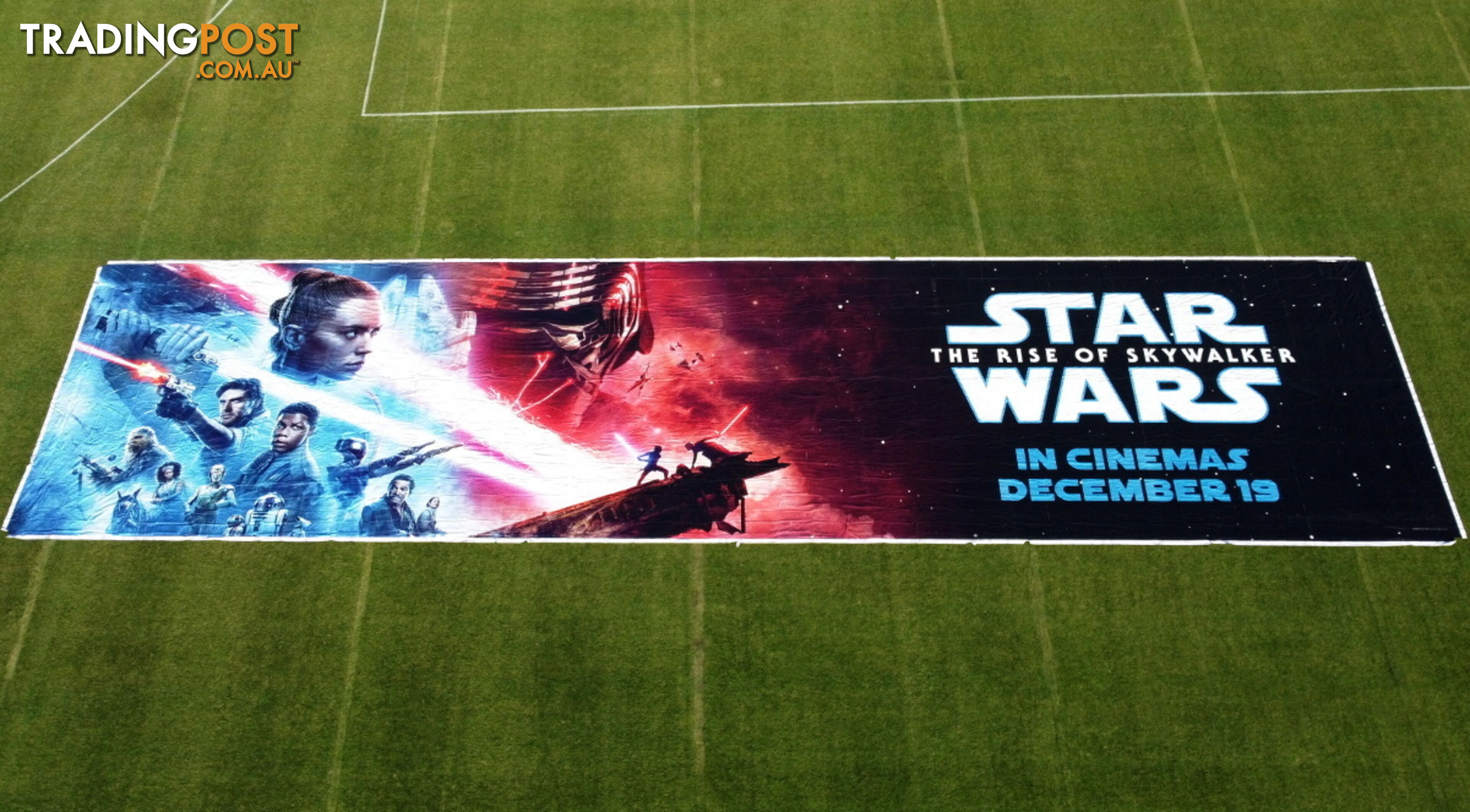 World's Largest Star Wars Poster 40m x 10m (400m2)