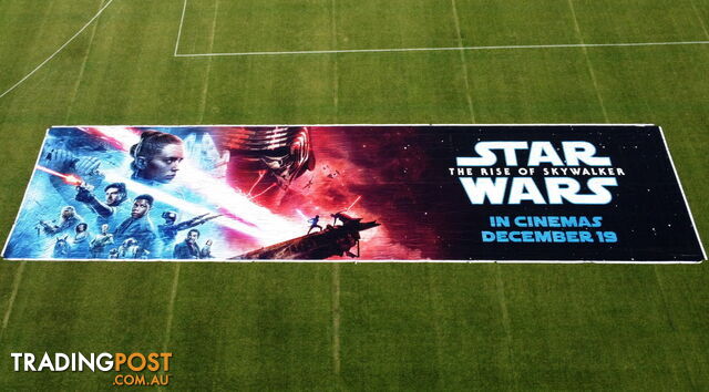 World's Largest Star Wars Poster 40m x 10m (400m2)