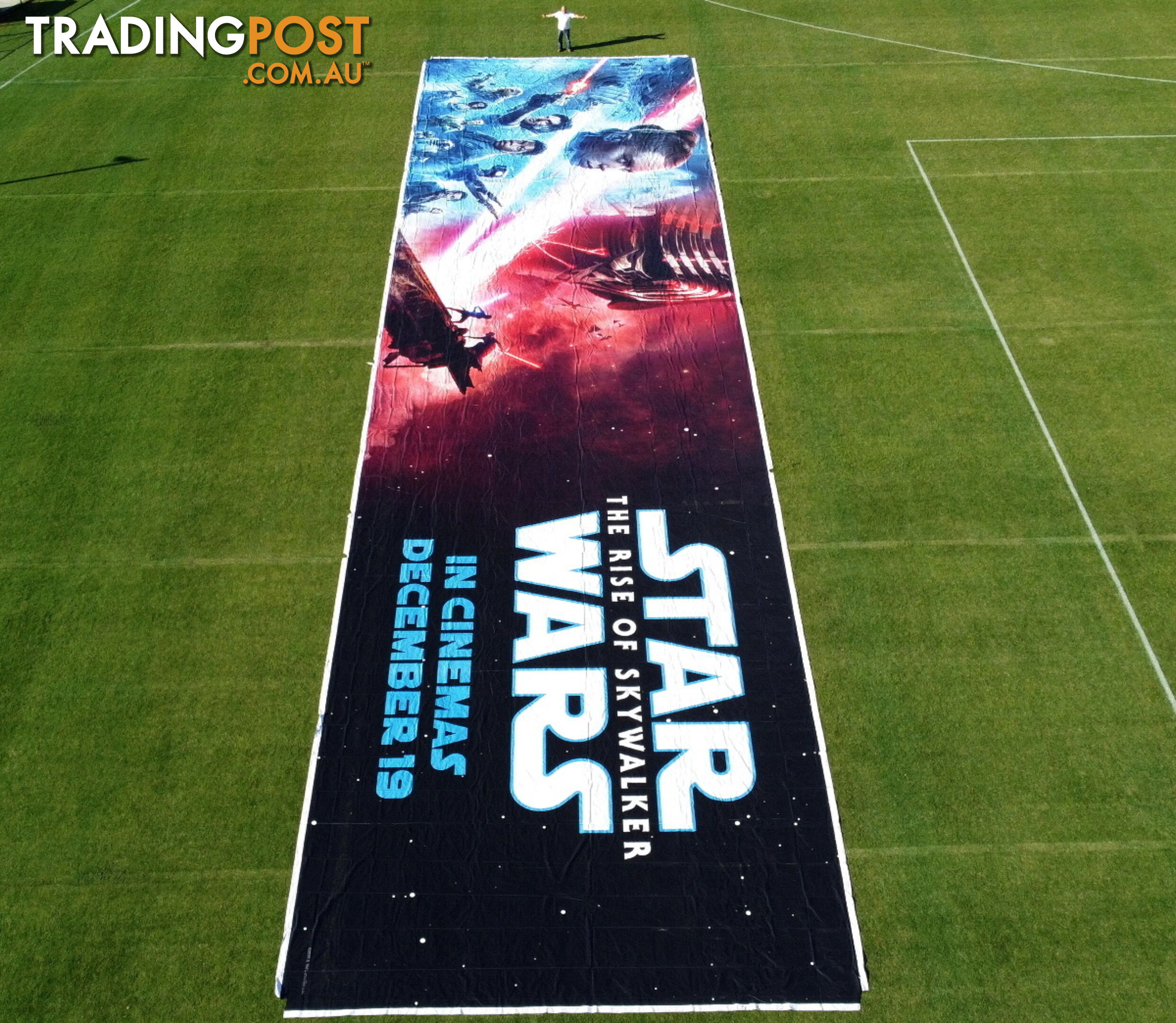 World's Largest Star Wars Poster 40m x 10m (400m2)