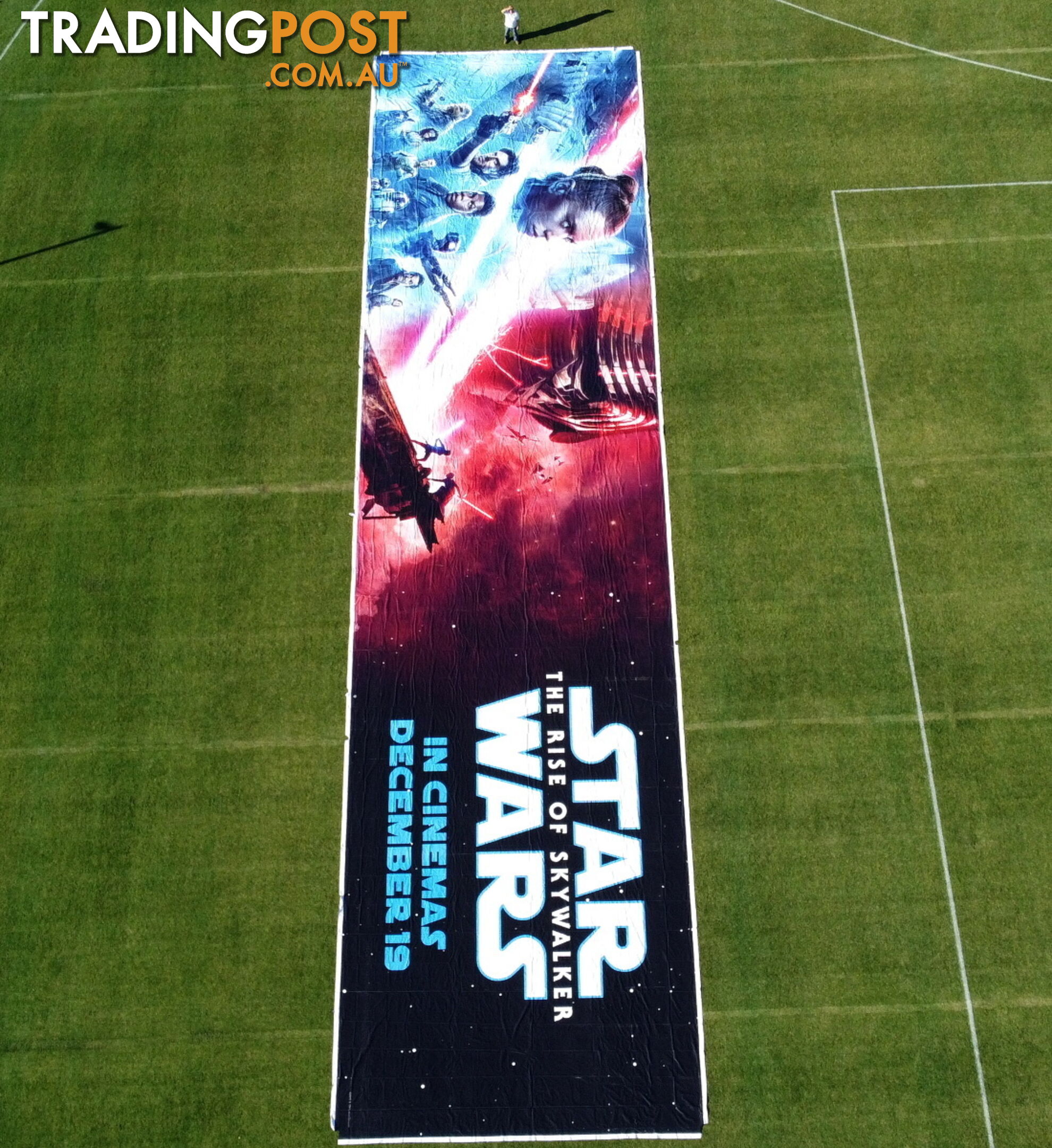 World's Largest Star Wars Poster 40m x 10m (400m2)