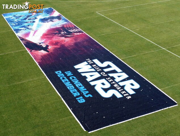 World's Largest Star Wars Poster 40m x 10m (400m2)