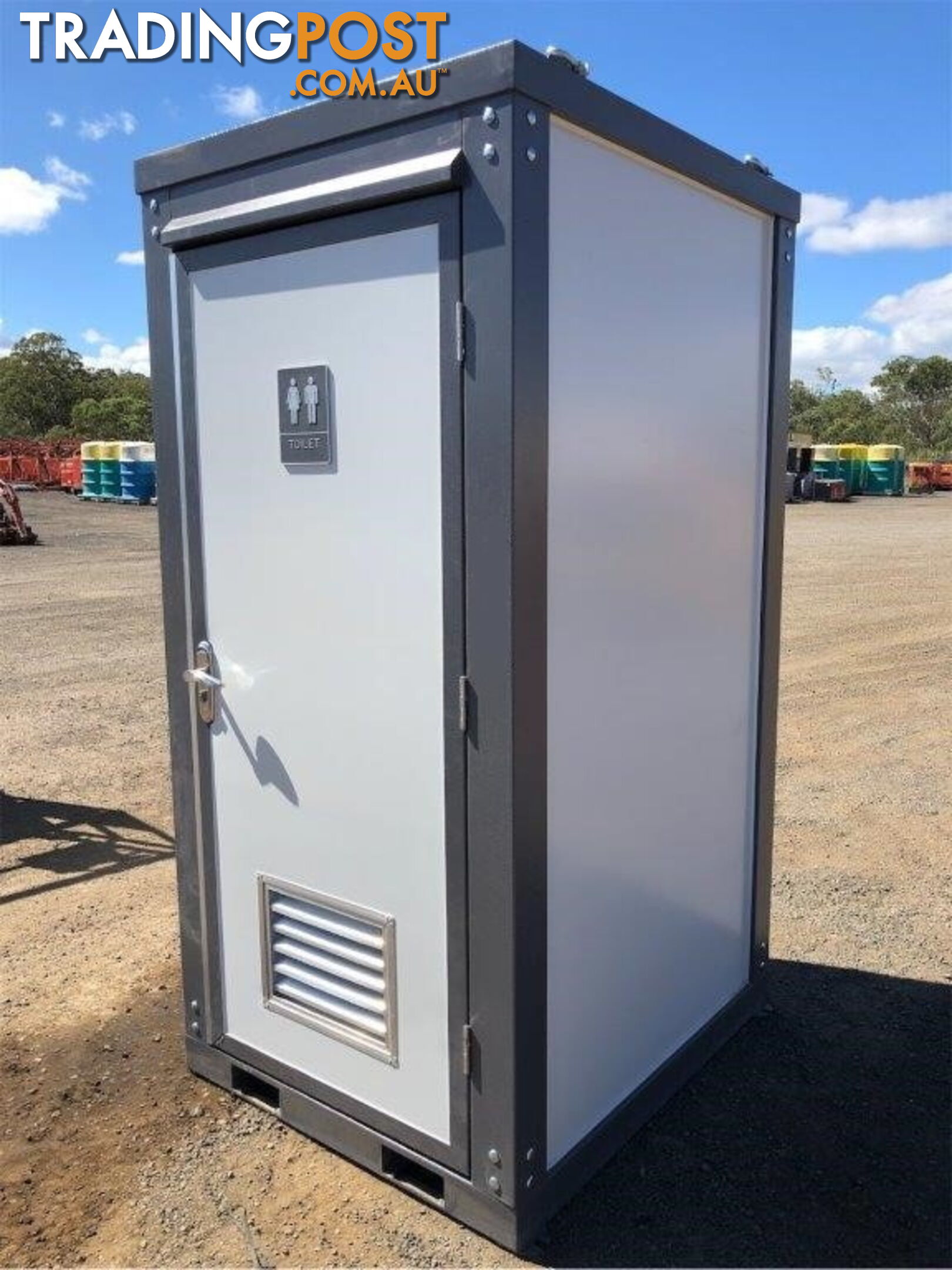 New Single Portable Toilet Restroom Block