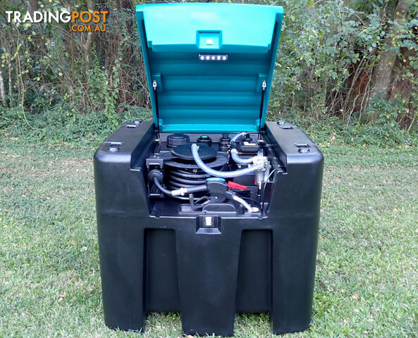New 980L Diesel Fuel Cell Tank, 12v Pump, Bowser nozzle, Reel, Flow & Level Gauges - photo 2 of 10
