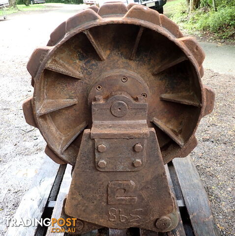 16-32 ton (80mm pin) 450mm Excavator Compaction Wheel