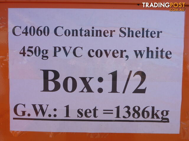 New 12m x 18m (223m2) Container Shelter Workshop Igloo Dome