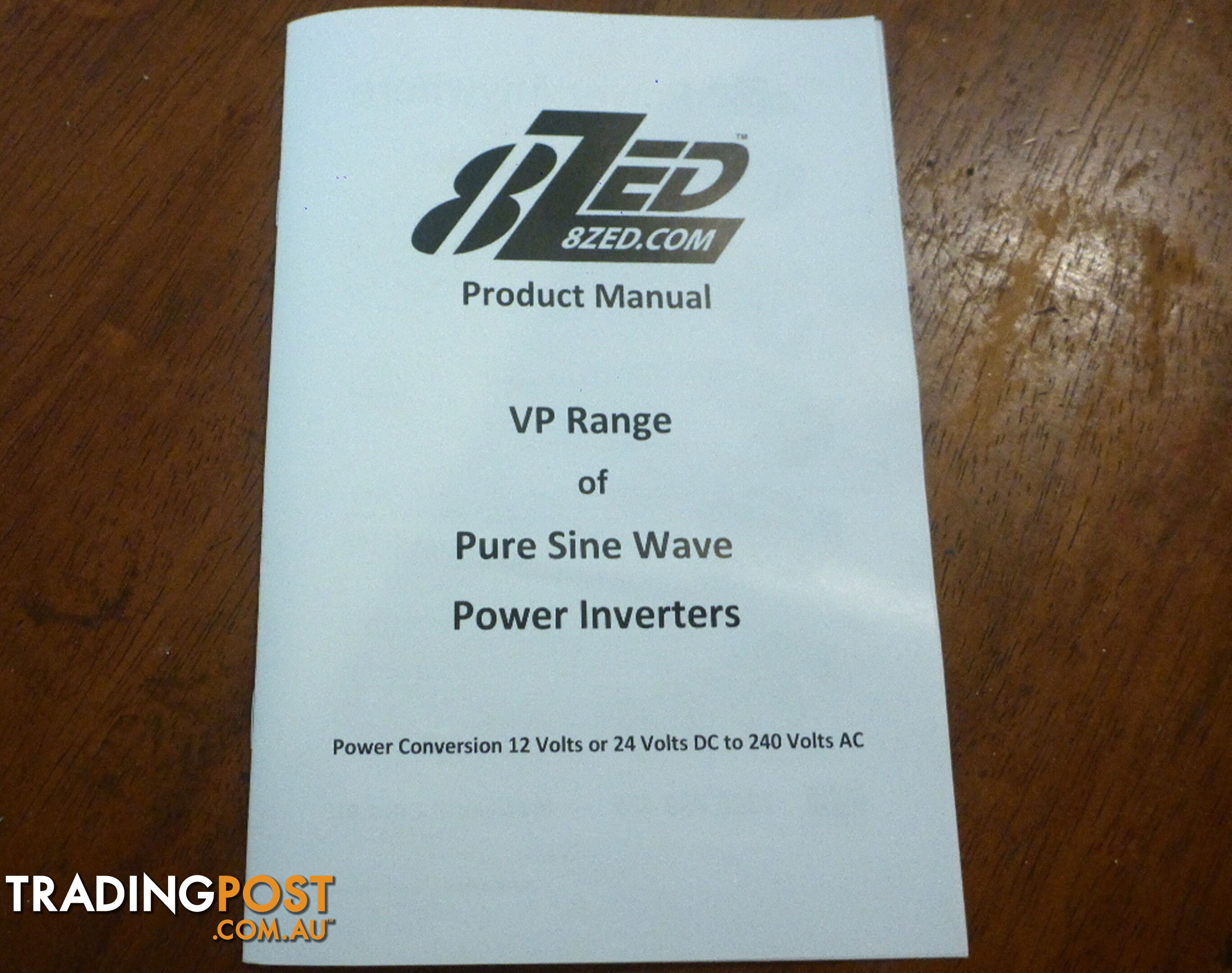 RRP $3480. New 6000w (12000w peak) 24Vdc-240Vac Pure Sine Wave Power Inverter