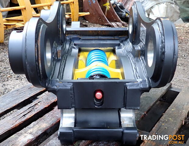 90mm pin Hitch grabs 80mm & 90mm buckets New Doherty D-Lock Hydraulic Excavator Quick Hitch Coupling