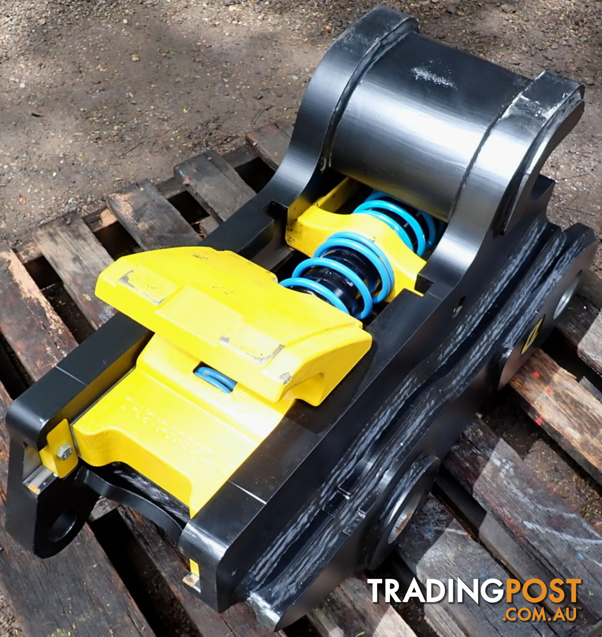 90mm pin Hitch grabs 80mm & 90mm buckets New Doherty D-Lock Hydraulic Excavator Quick Hitch Coupling