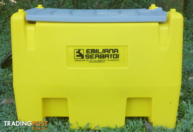 New Italian 220L Diesel Fuel Cell Tank with 12v Pump & Bowser trigger