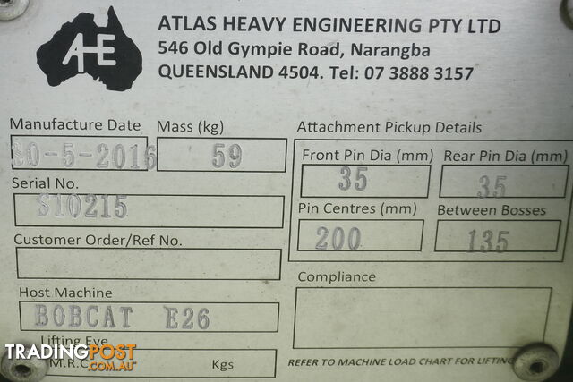 New 1.5-4 ton (35mm pin) 600mm AHE Excavator Digging GP Bucket