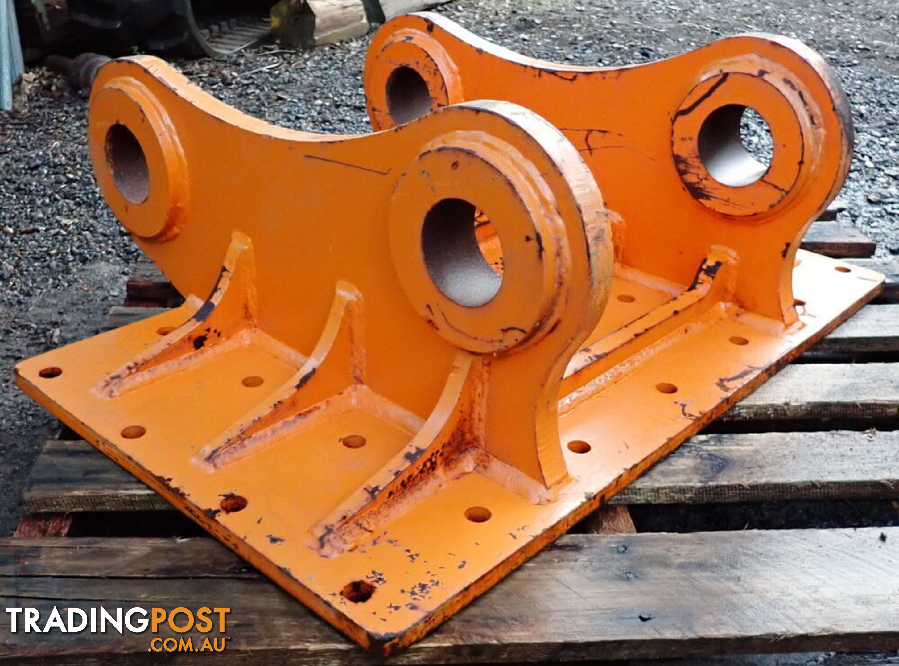 New 30-46 ton (100mm pin) Excavator Headstock Hitch Mounting Plate