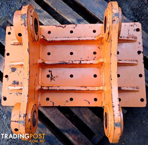 New 30-46 ton (100mm pin) Excavator Headstock Hitch Mounting Plate