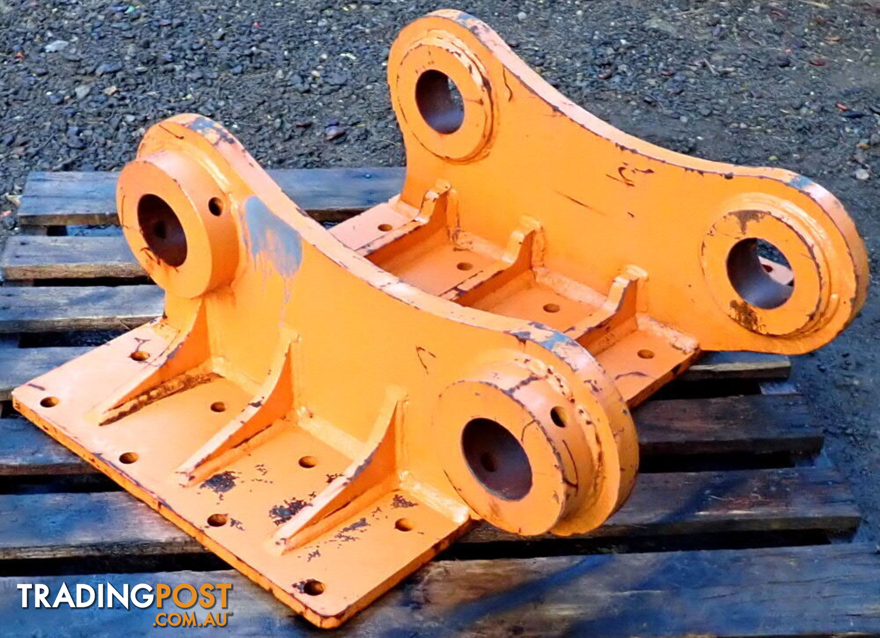 New 30-46 ton (100mm pin) Excavator Headstock Hitch Mounting Plate