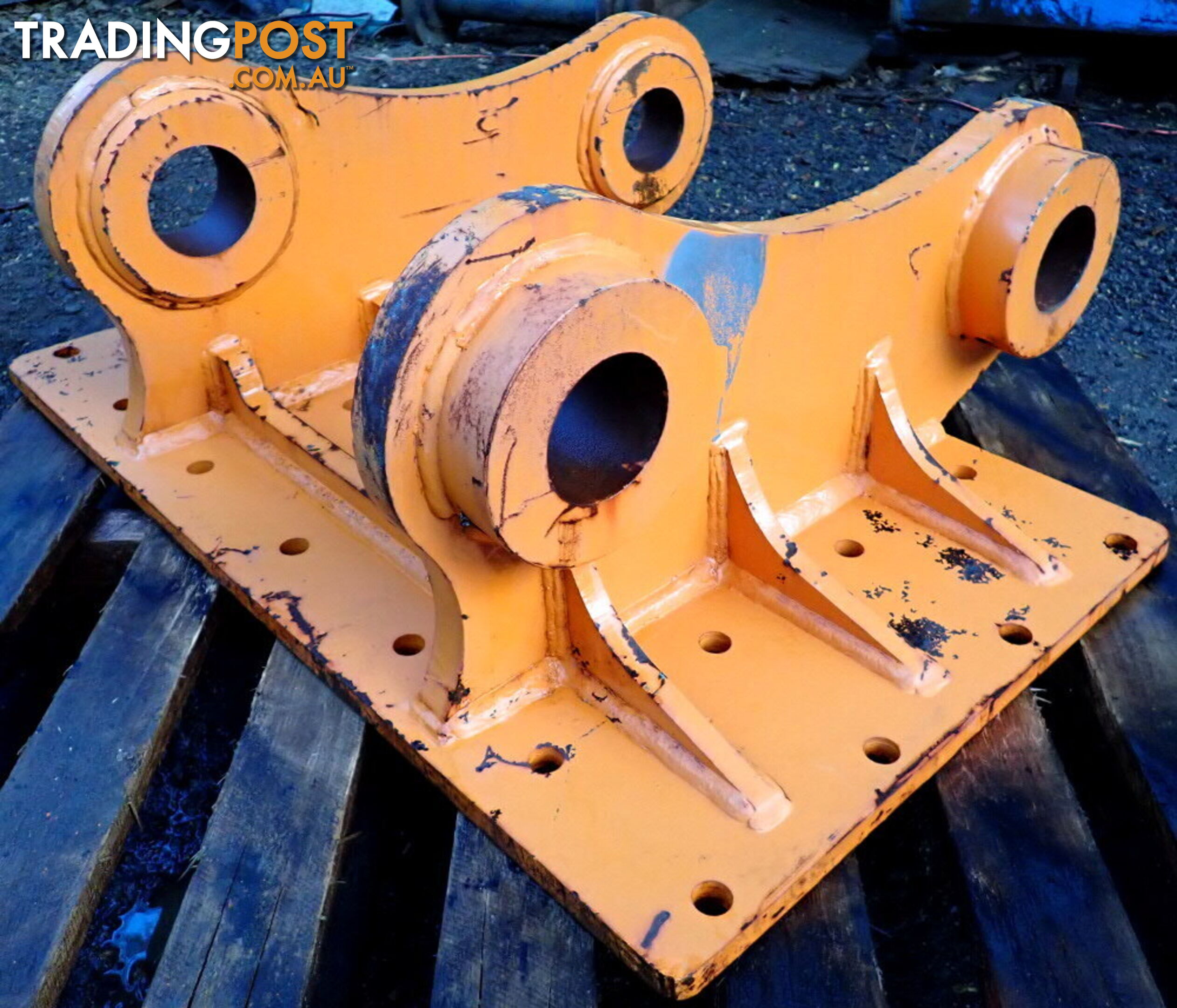 New 30-46 ton (100mm pin) Excavator Headstock Hitch Mounting Plate