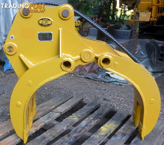 New 3-7 ton (45mm Pin) Excavator Hydraulic Grapple Grab