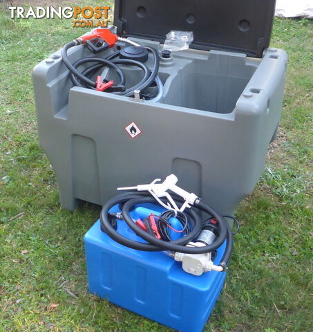 New 400L Diesel & 50L AdBlue Combo Fuel Cell Tank with 12v Pumps & Bowser trigger