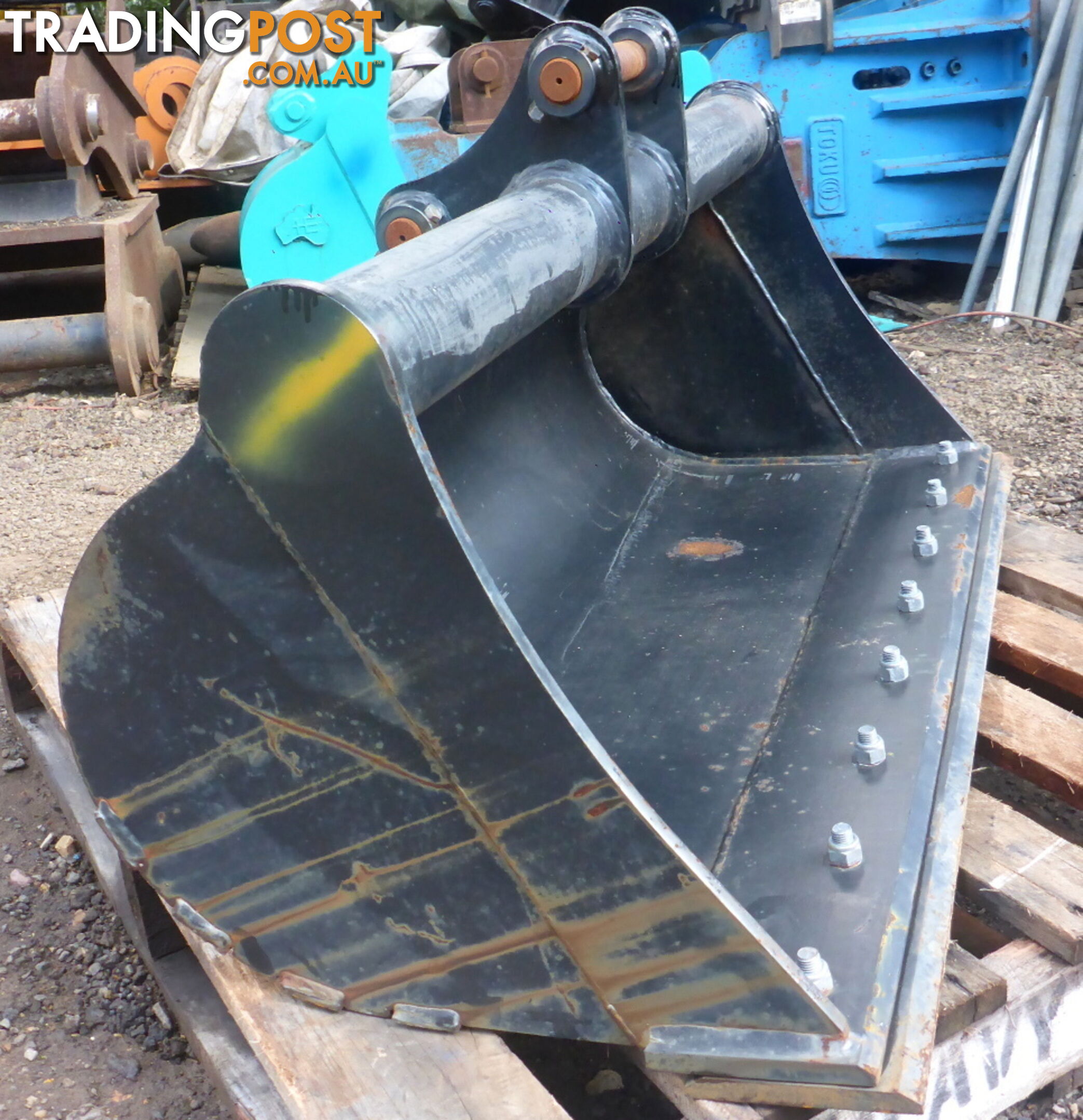 New 1.5-4 ton (35mm pin) 1200mm AHE Excavator Mud Batter Bucket (high capacity)